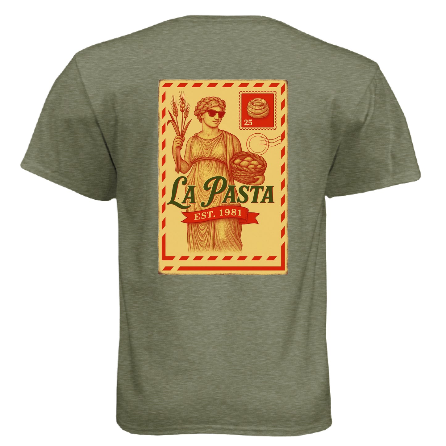 MILITARY GREEN - BACK